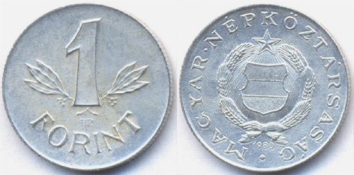 1 forint 1980 - hamis