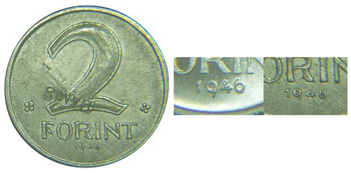 2 forint 1946 - hamis