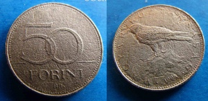 50 forint 1995 - savval maratott