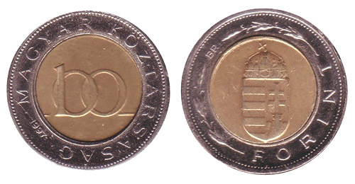 100 forint 1997 - hamis