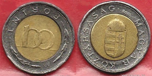 100 forint 1998 - hamis
