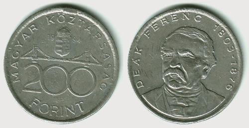 200 forint 1994 - hamis