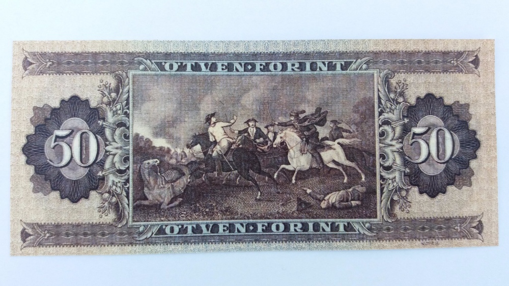 50 forint 1947 - mordern módosított fénymásolat