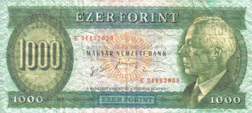 1000 forint 1996- hamis