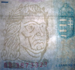 1000 forint 1998 DF hamis vízjel