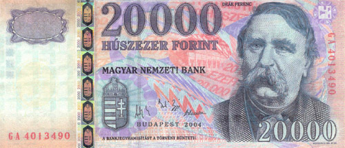 20000 forint 2004 - hamis