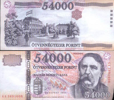 54000 forint 2004 - fantáziapénz