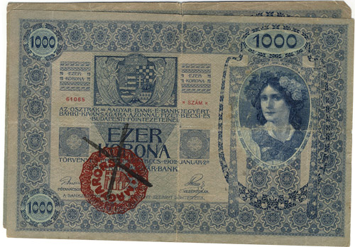 1000 korona 1902 - hamis